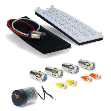 Premium Exterior LED Light Kit with Tail Light Boards, 70-77 Ford Bronco